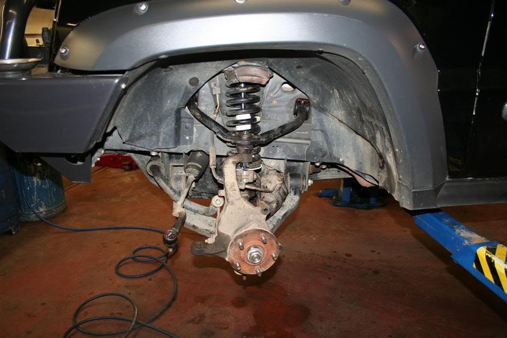 Jeep liberty front axle removal